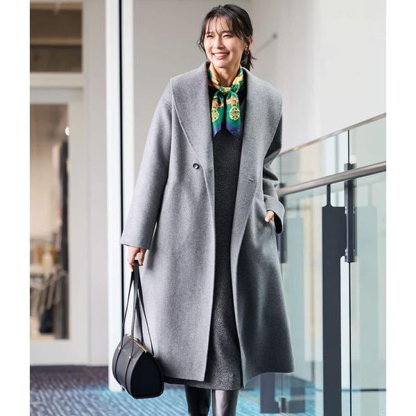 ダブルフェイスド ウール ラップ コート | ポロ ラルフ ローレン(POLO