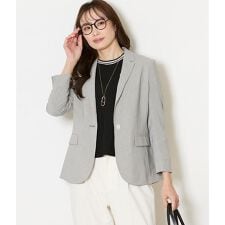 【吸水速乾・接触冷感・防しわ・ウォッシャブル】ドライクロス 1釦テー