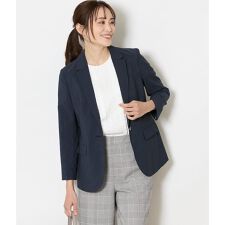 【吸水速乾・接触冷感・防しわ・ウォッシャブル】ドライクロス 1釦テー