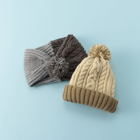 2wayケーブルニットキャップ クレードスコープ Kladskap ファッション通販 マルイウェブチャネル