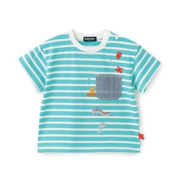 人気商品のため再入荷】深海刺しゅうボーダー半袖Tシャツ | クレード 