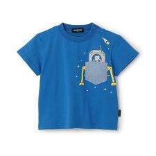 胸ポケット半袖Tシャツ【JAXA LABEL】