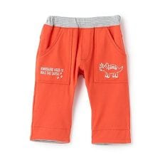 【人気商品再入荷】【直営店で取り扱い無し】恐竜裾折り返し6分丈カットパンツ