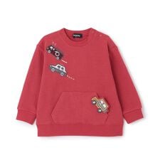 働く車アップリケトレーナー