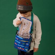 クレードスコープ(kladskap)の鉄道模型収納推し活ショルダーバッグ