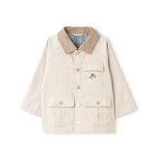 オオカミ刺しゅうハンティングジャケット