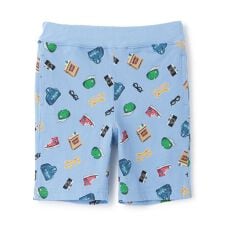 総柄5分丈パンツ