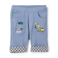 重機裾折り返し6分丈パンツ