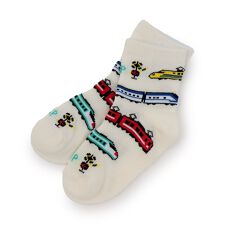 電車柄ショートソックス
