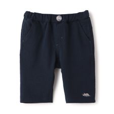 【人気商品再入荷】【直営店で取り扱い無し】ワンポイント刺しゅう6分丈パンツ