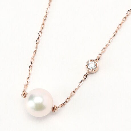 K18ピンクゴールド アコヤパール ネックレス Va ヴァンドーム青山 Va Vendome Aoyama Gganpa ファッション通販 マルイウェブチャネル