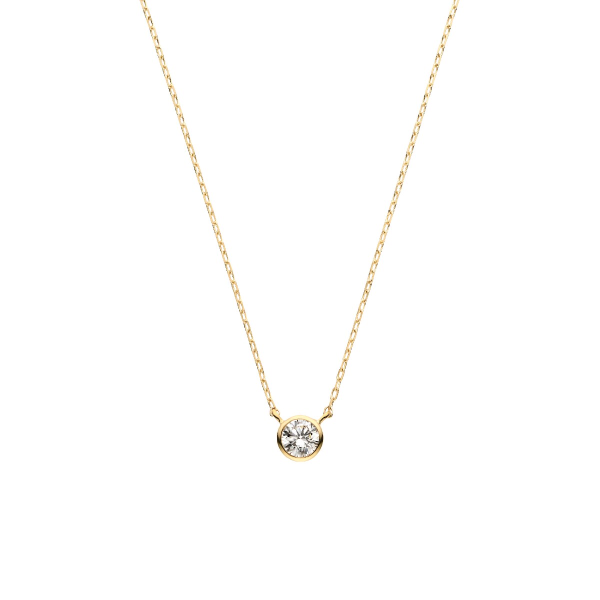 K18YG オパール ダイヤモンド ネックレス | ヴイエー ヴァン