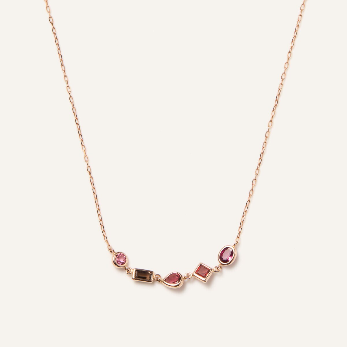 VAヴァンドーム青山 K10 ダイヤモンドリボンネックレス ピンクゴールド K10PG ダイヤモンドリボンネックレス | ヴイエー ヴァンドーム