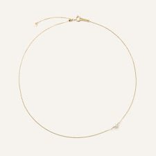 K10YG ビューティマーク 淡水パール ゴールド ネックレス