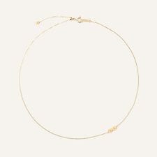 K10YG ゴールド ビューティマーク eye ゴールド ネックレス