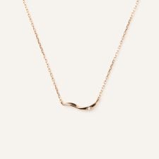 K10PG ダイヤモンド ネックレス