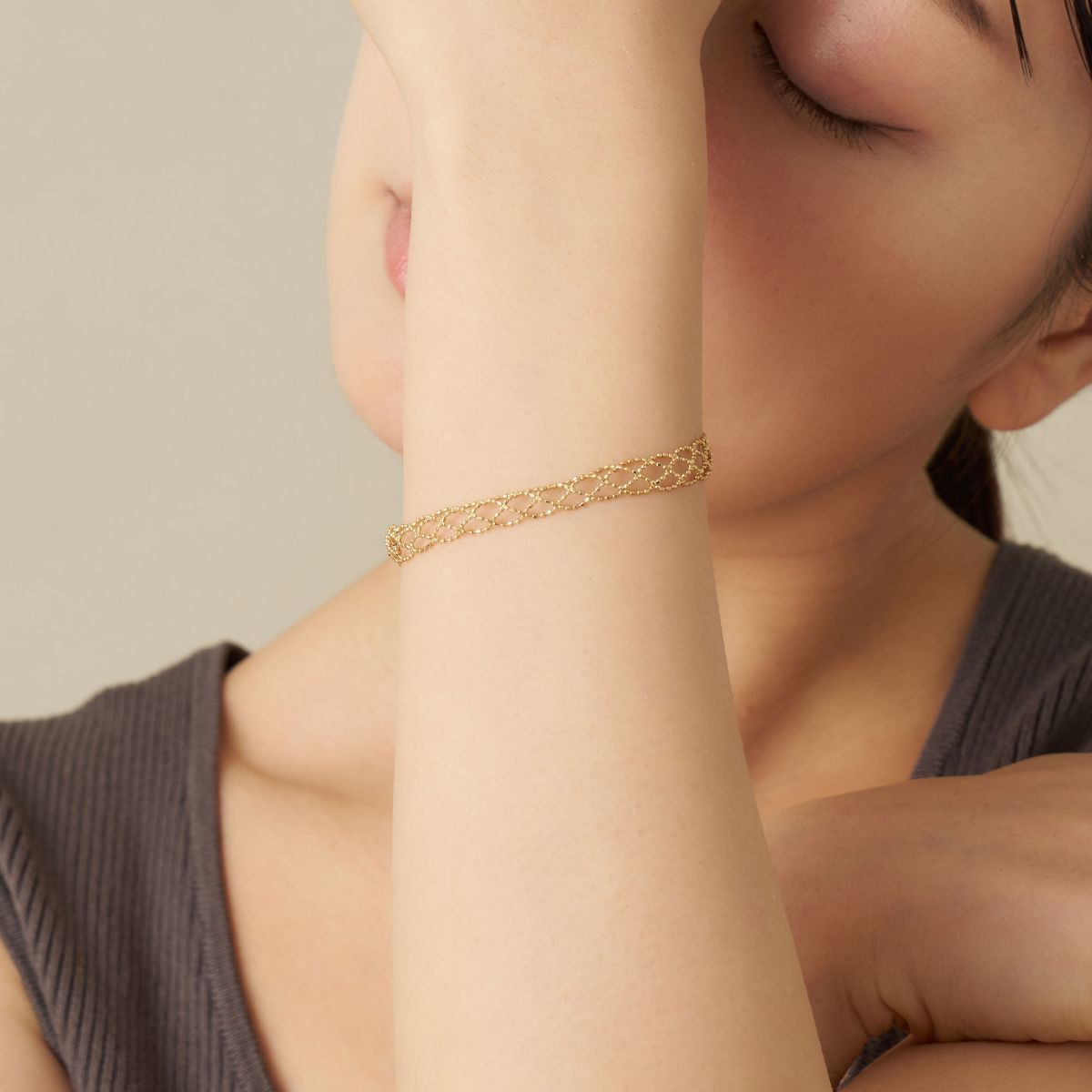 K18YG ダイヤモンド ブレスレット | ヴイエー ヴァンドーム青山(va