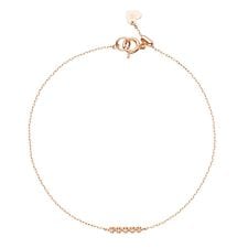 K18PG ダイヤモンド ブレスレット