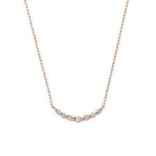 K18PG ダイヤモンド ネックレス