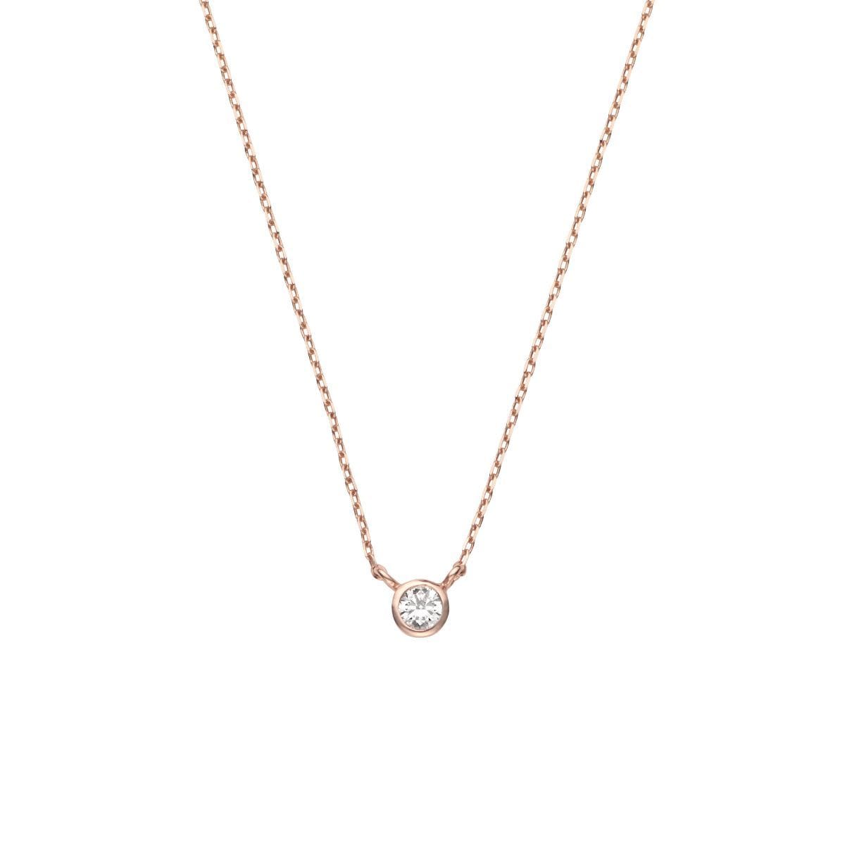 K18PG ダイヤモンド フラワーネックレス | ヴイエー ヴァンドーム青山