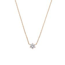 K18PG VI(ヴイアイ) ダイヤモンド ネックレス