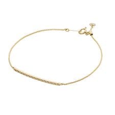 K18YG ダイヤモンド ブレスレット