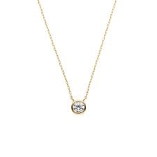 K18YG ダイヤモンド ネックレス