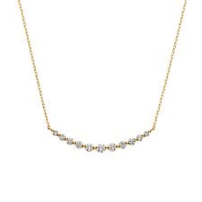 K18YG ダイヤモンド ネックレス