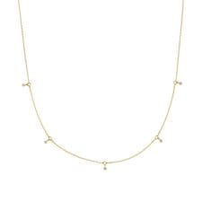 K18YG ダイヤモンド ネックレス