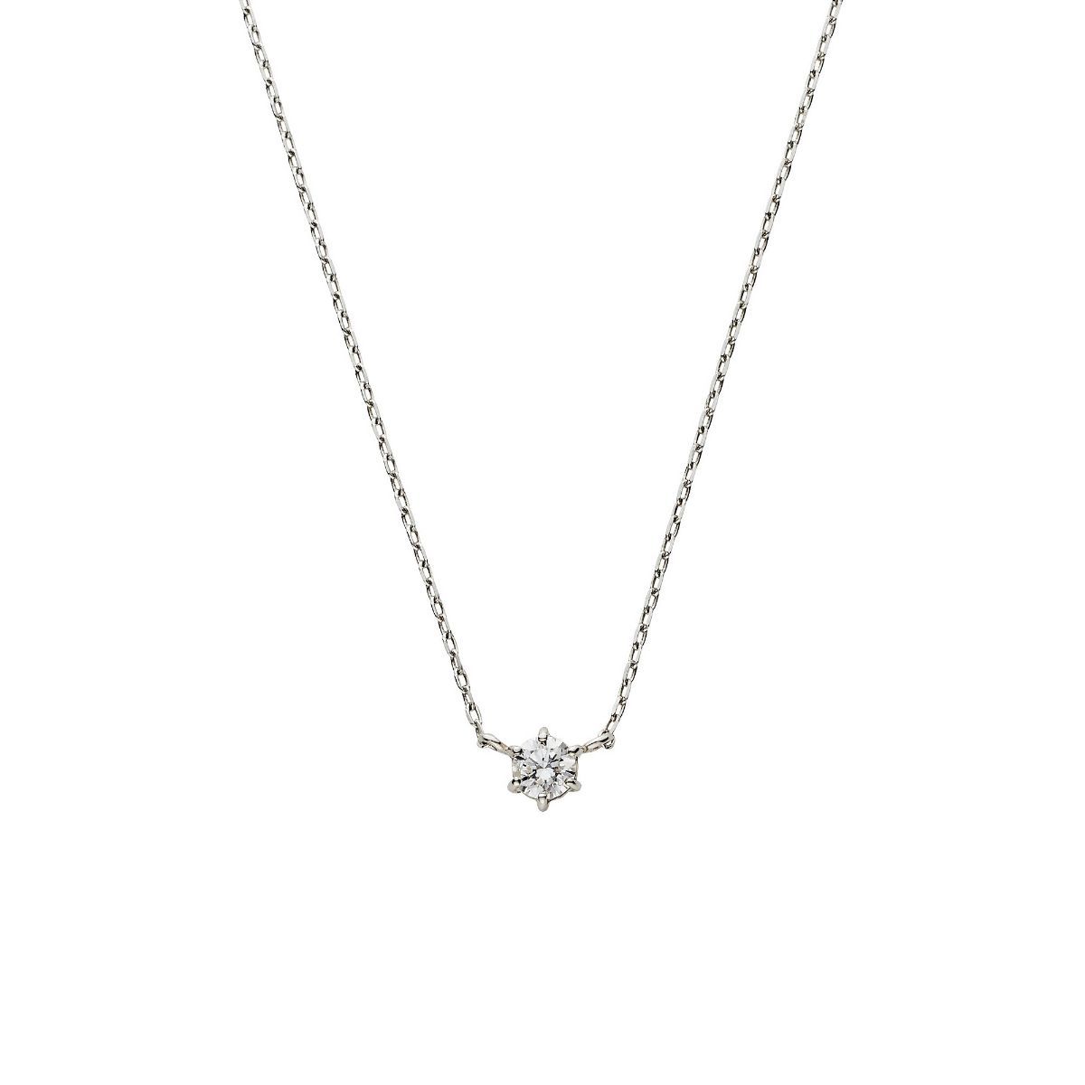 プラチナ ドロップ ダイヤモンドネックレス | ヴイエー ヴァンドーム