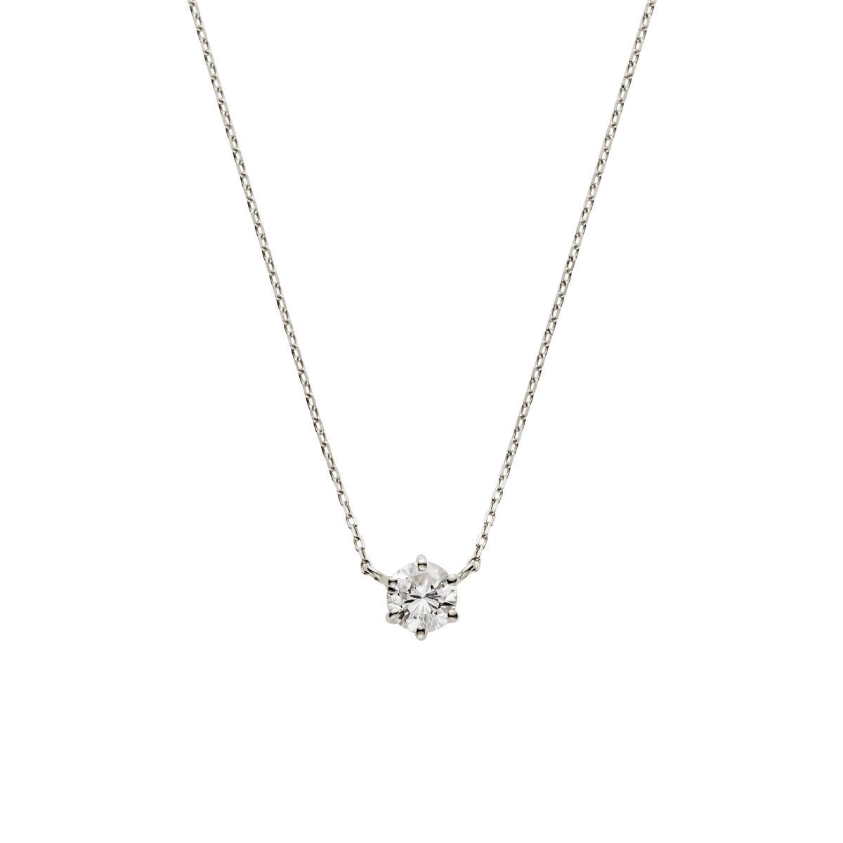 プラチナ 一粒ダイヤモンド ネックレス | ヴイエー ヴァンドーム青山