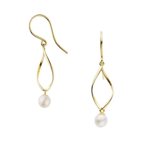 K10YG淡水パールフープピアス | ヴイエー ヴァンドーム青山(va vendome