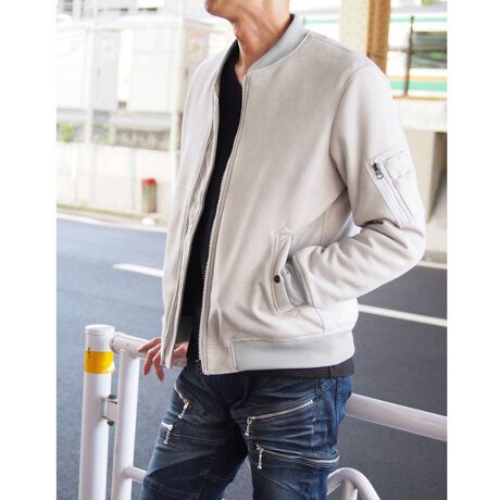 スウェード調ｍａ １ブルゾン ハイダウェイ Hideaways 0565 3707 ファッション通販 マルイウェブチャネル