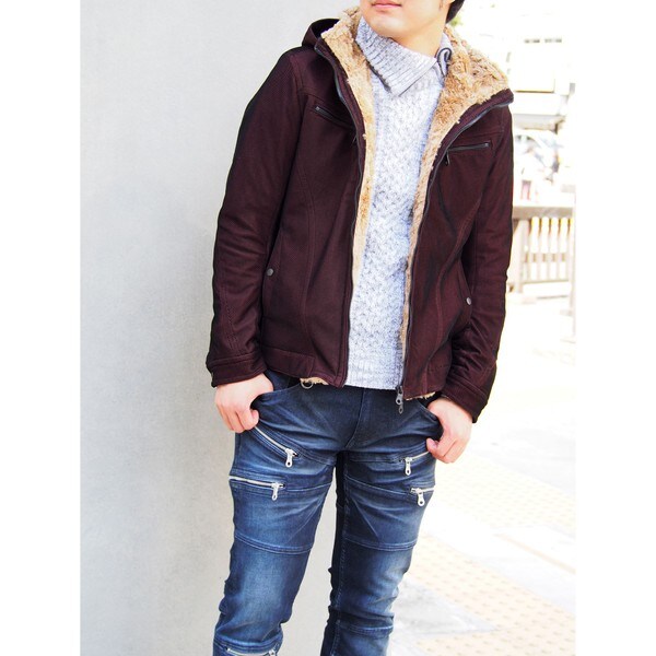 スコットクラブ【64】フード付き ジャケット ブルゾン メッシュ