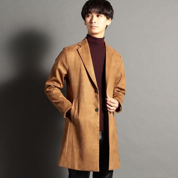 ムッシュニコルエクストラ ヘリンボーン コート MONSIEUR NICOLE ex