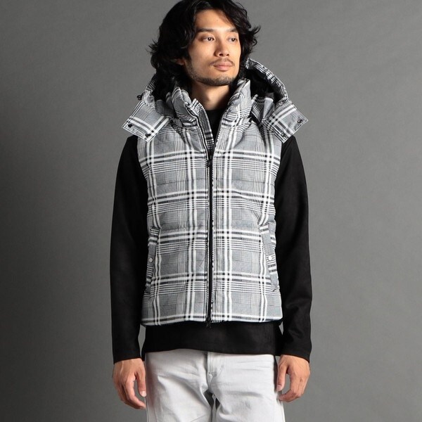 撥水フードロゴ中綿ベスト | ハイダウェイ(HIDEAWAYS) | マルイウェブ