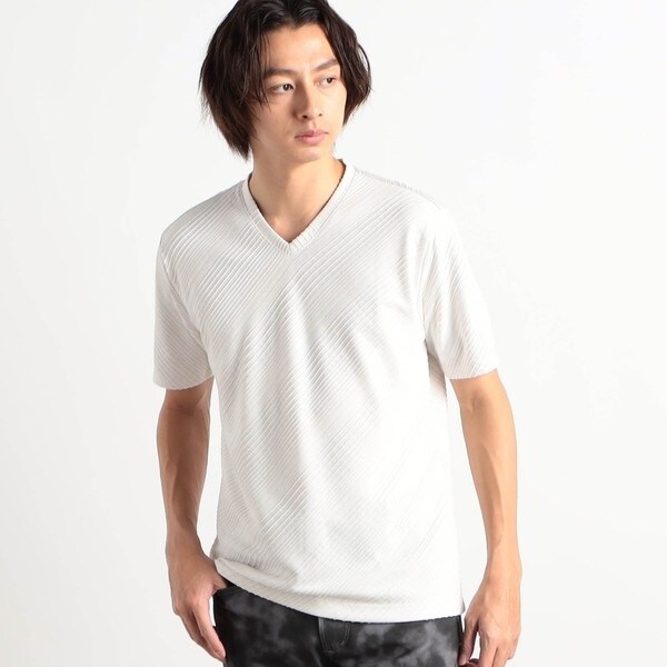 SHANTII花びらプリント VネックTシャツ SHANTII花びらプリント VネックTシャツ - メルカリ