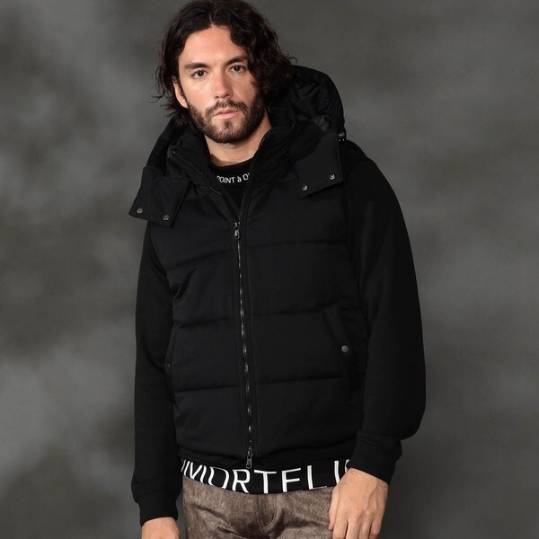 ハイダウェイ（HIDEAWAYS）/撥水フードロゴ中綿ベスト 撥水フードロゴ中綿ベスト | ハイダウェイ(HIDEAWAYS) | マルイウェブ