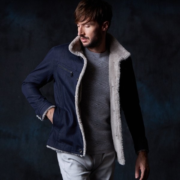 ハイダウェイ（HIDEAWAYS）/裏ボアムートン風スタンドブルゾン 裏ボアムートン風スタンドブルゾン | ハイダウェイ(HIDEAWAYS