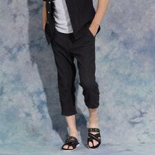 ハイダウェイ(HIDEAWAYS)のエステルクレープイージークロップドパンツ