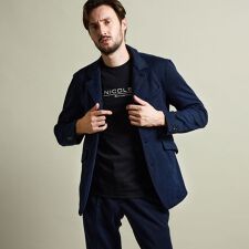 ハイダウェイ(HIDEAWAYS)のラッセルジャカードボンディングジャケット