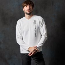 ジェルプリントVネック長袖プルオーバー