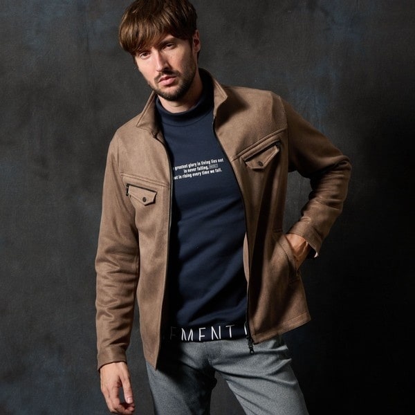 【美品】ナノユニバース　ラムレザーカーコート 楽天市場】ラムレザーカーコート／ナノユニバース（NANO