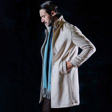 ハイダウェイ(HIDEAWAYS)の【HIDEAWAYS BLACK】マイクロ起毛ポンチ　スタンドコート