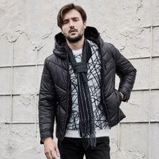 ハイダウェイ(HIDEAWAYS)のナイロンタフタ　中綿ブルゾン