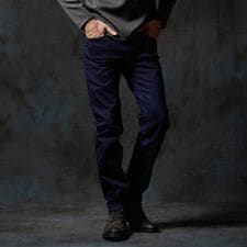 ハイダウェイ(HIDEAWAYS)のハイパーストレッチ裏起毛デニムパンツ