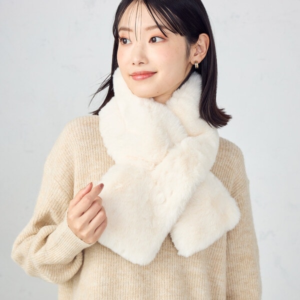 リバーシブル】フェイクファーティペット | モノコムサ(MONO