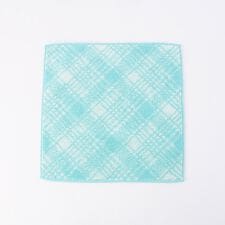 チェック柄ハンカチタオル