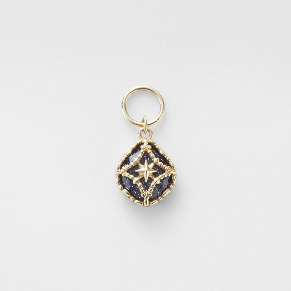 Tiny Charm】K10ダイヤモンドチャーム｜ネックレスチャーム