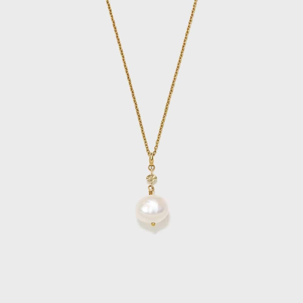 K10ダイヤモンドネックレス(0.03ct) | ノジェス(NOJESS